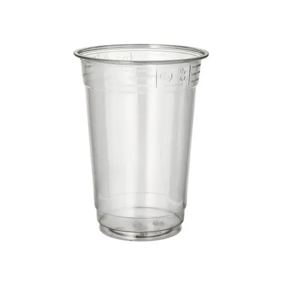 Copos 500ml PET 17oz 14,9cm Transparente 50un