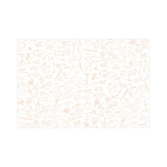 Papel Charcutaria 35x52cm Branco/Pergaminho 500Folhas