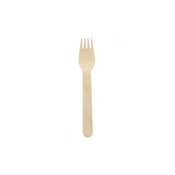 Garfos Madeira 16cm 100un