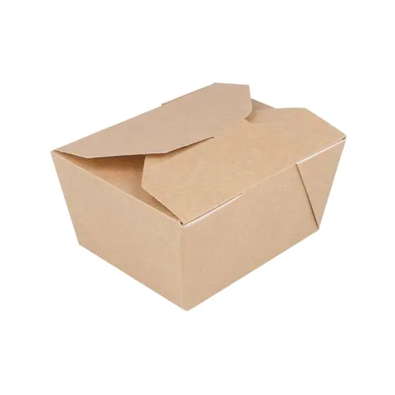 Caixa Cartolina Kraft 11,3x9x6,3cm 780ml THEPACK 50un