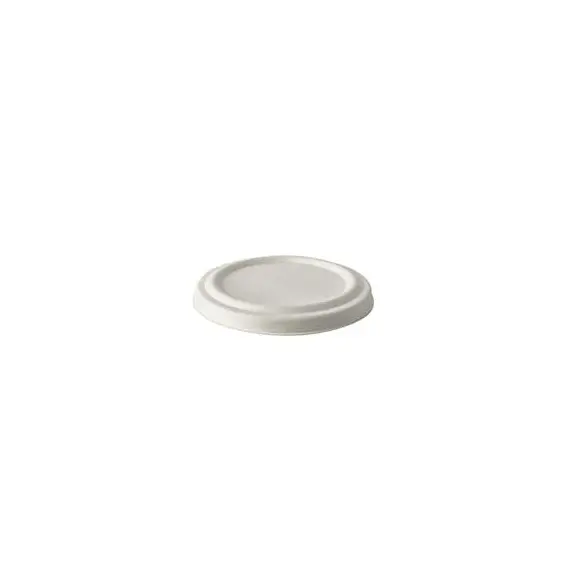 Tampas Tigelas Sopa Cana de Açucar Ø10 cm Natural 350ml 50un