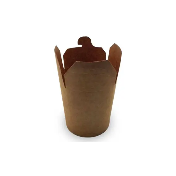 Caixa Cartolina Kraft 09,8x08,2x07cm para Menu 500ml 50un