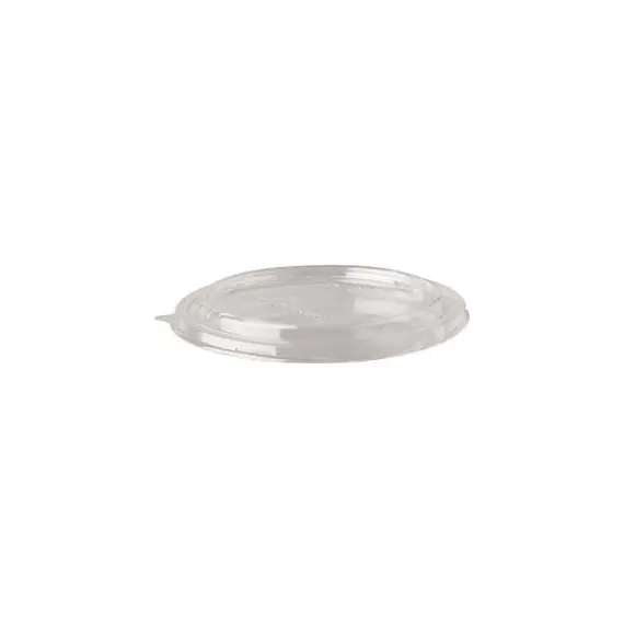 Tampas Ø15cm Saladeiras Redondas PLA Transparente 50un