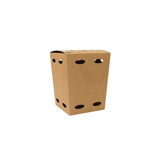 Caixa Cartolina Kraft 15x10,5x10,5cm Batatas Fritas 1500ml