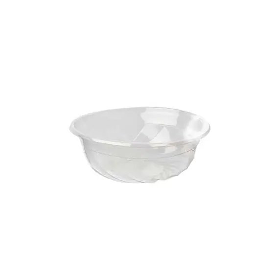 Saladeiras 950ml PLA Redondo Transparente 50un
