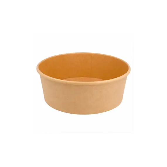 Saladeiras 1300ml Cartão Redondo Ø18cm Cor Kraft 50un