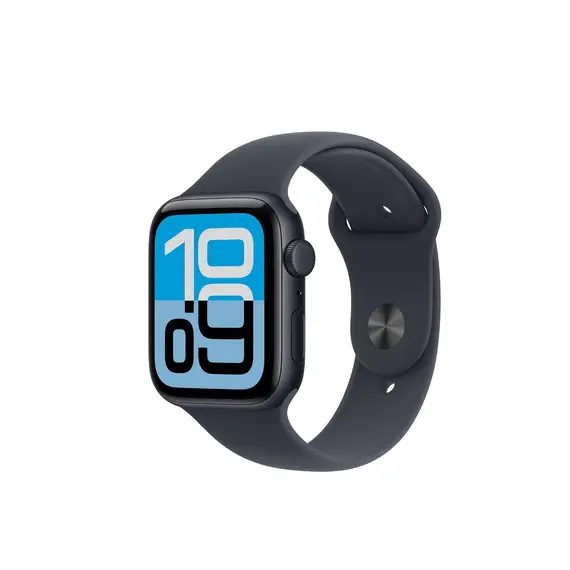 APPLE WATCH SE 3 GPS + CELLULAR 44MM MIDNIGHT ALUMINIUM CASE WITH MIDNIGHT SPORT BAND - M/L