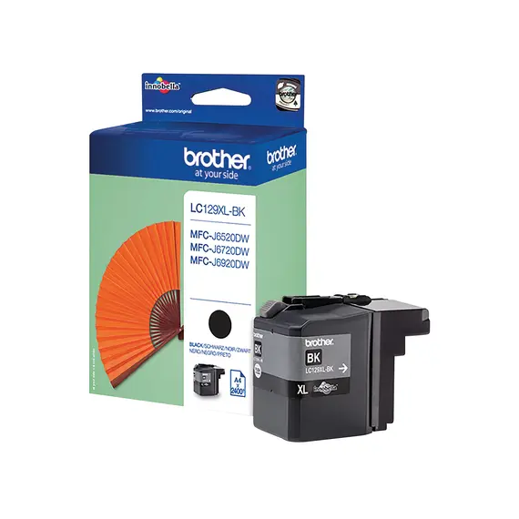 BROTHER LC129XLBK ink black 2400pages MFCJ6520 MFCJ6720 MFCJ6920