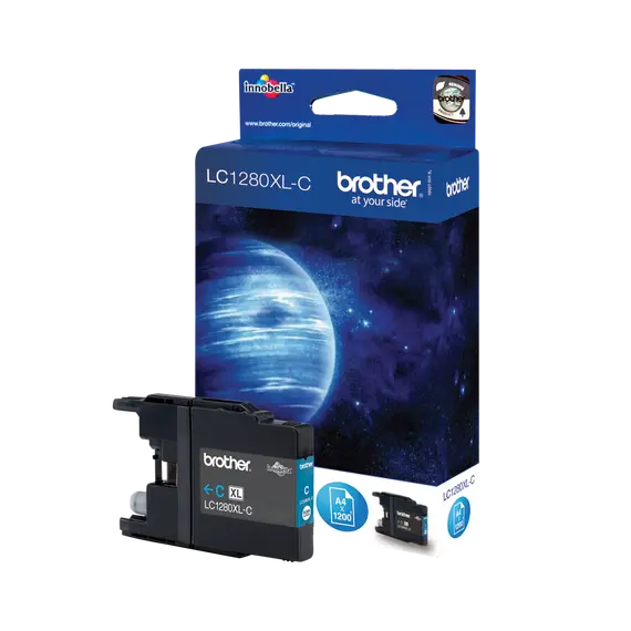 BROTHER LC1280XLC Ink cyan 1200pages MFCJ5910 MFCJ6510 MFCJ6710 MFCJ6910