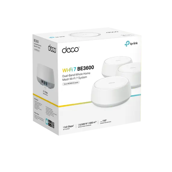 TP-LINK BE3600 Whole Home Mesh Wi-Fi 7 AP