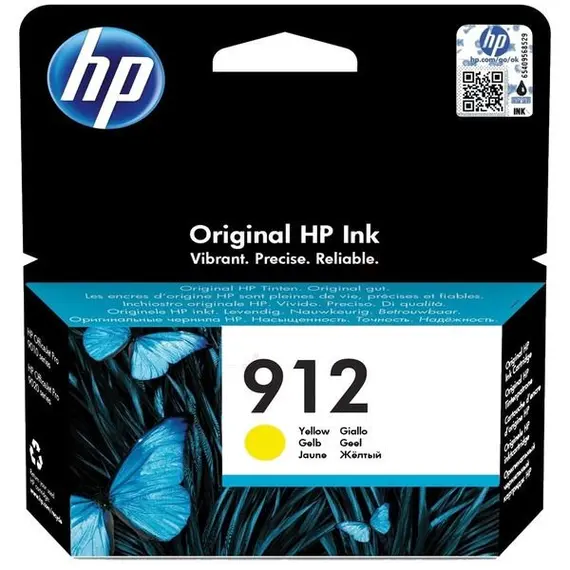 HP 912 Yellow Original Ink Cartridge