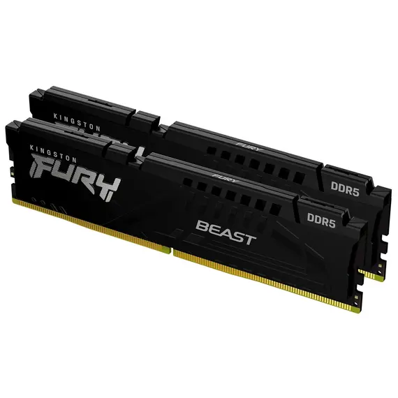 KINGSTON 64GB 5200MT/s DDR5 CL40 DIMM Kit of 2 FURY Beast RGB