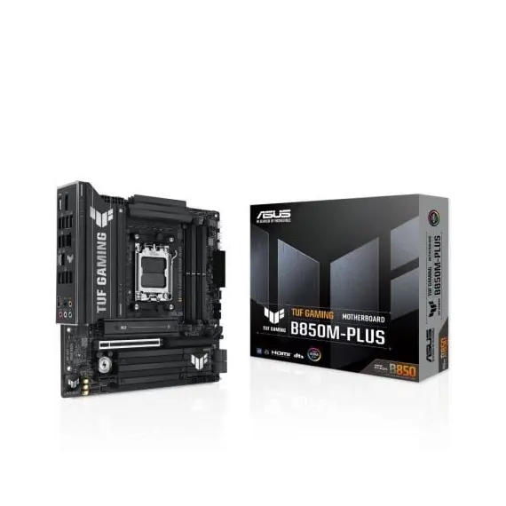 ASUS TUF GAMING B850M-PLUS AM5 - Placa-mãe micro ATX DDR5 com múltiplas conexões | bluepixel.pt