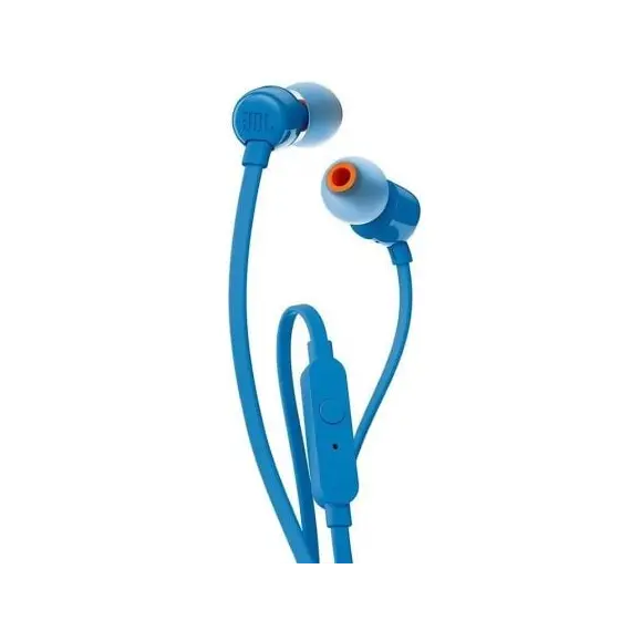 JBL IE T110 Earbuds Blue - Auscultadores In-Ear de Alta Qualidade na loja BluePixel.pt