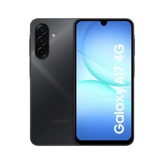 SAMSUNG Galaxy A17 4GB 128GB LTE 6.7in 5000mAh 25w IP54 OS-6T SMR-6Y Black Android15