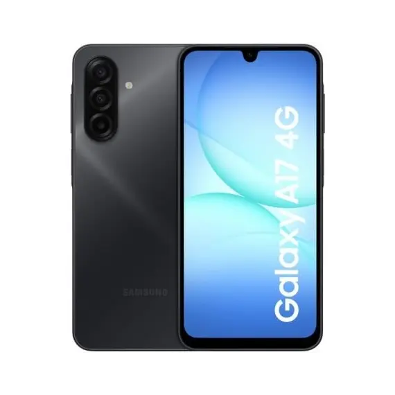 SAMSUNG Galaxy A17 8GB 256GB LTE 6.7in 5000mAh 25w IP54 OS-6T SMR-6Y Black Android15
