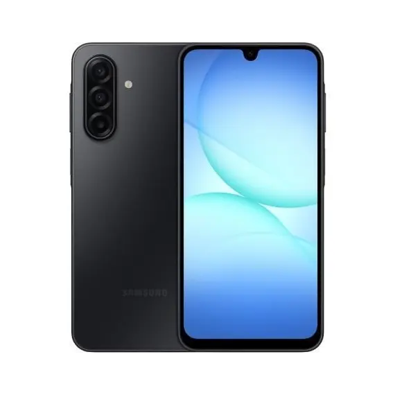 SAMSUNG Galaxy A17 8GB 256GB 5G 6.7in 5000mAh 25w IP54 OS-6T SMR-6Y Black Android15
