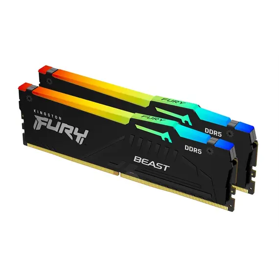 KINGSTON 64GB 5600MT/s DDR5 CL40 DIMM Kit of 2 FURY Beast RGB