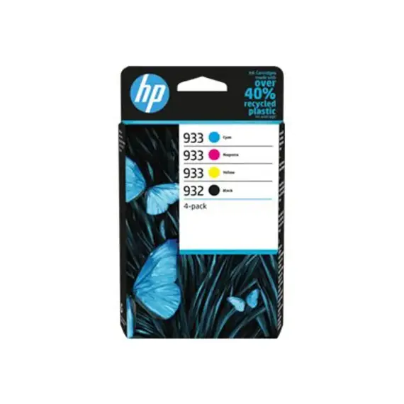 HP 932/3 CMYK Original Ink Cartridge 4-Pack