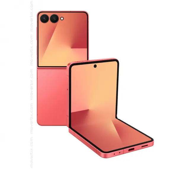 SAMSUNG Galaxy Z Flip7 12GB 256GB Vermelho Coral