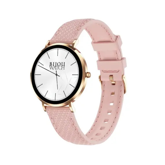 MAXCOM FW28 SELEN MINI SMARTWATCH PINK GOLD