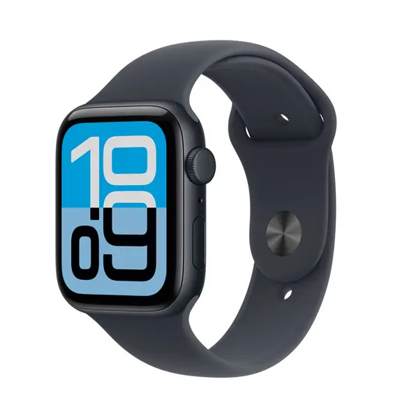 APPLE WATCH SE 3 GPS + CELLULAR 44MM MIDNIGHT ALUMINIUM CASE WITH MIDNIGHT SPORT BAND - S/M
