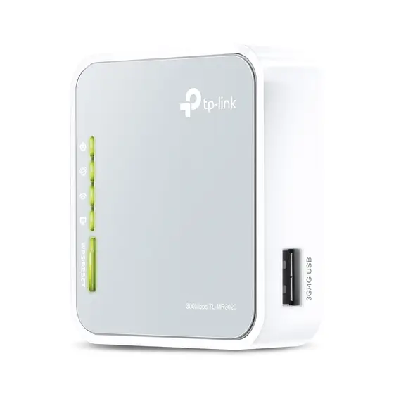 Router Wireless TP-LINK TL-MR3020 3G/3.75G N150 com LAN/WAN e USB | Loja BluePixel