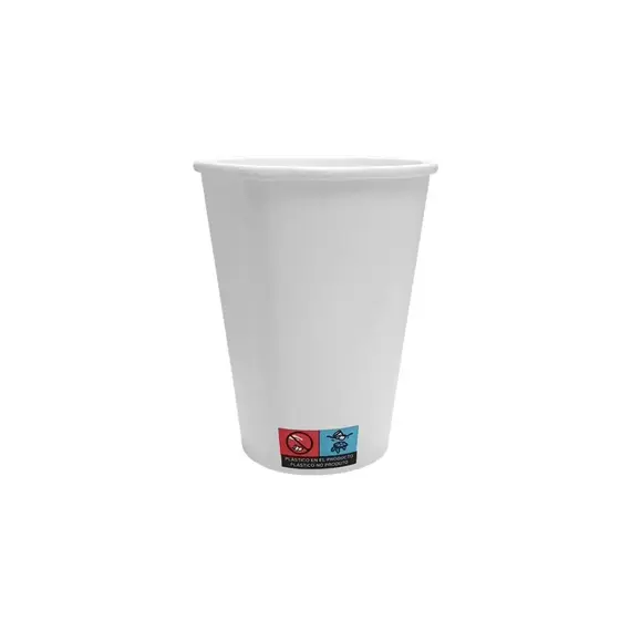 Copos 360ml Papel 12oz Branco 50un