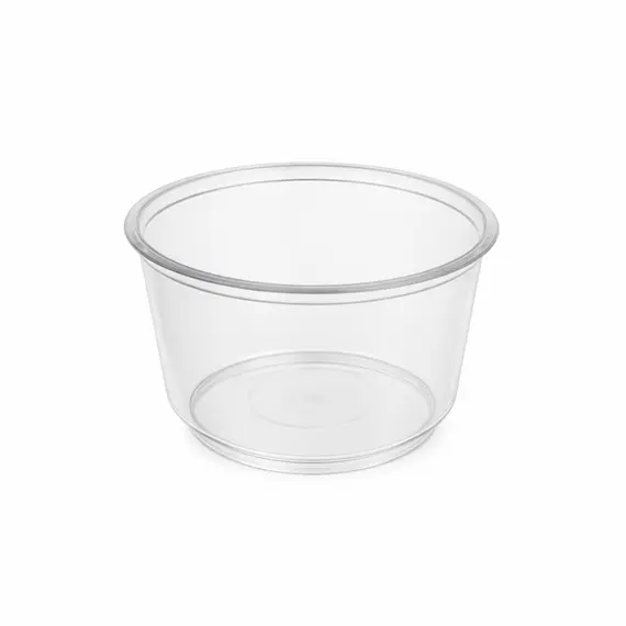 Tigelas 475ml Plástico PP Transparente 50un