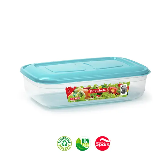 Caixa Hermética Classic Nº7 3000ml Sortido 1un
