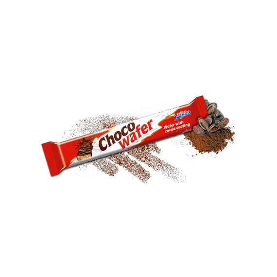 Snack Chocolate Borovest Wafer Chocolate e Côco 45g