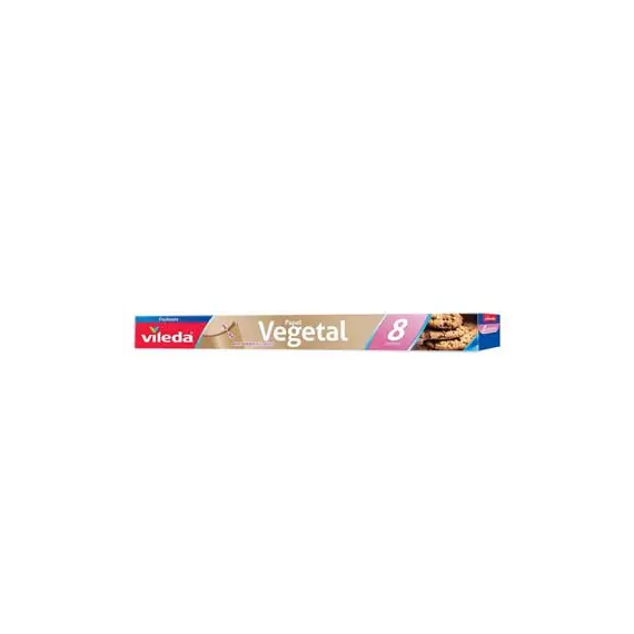 Papel Vegetal Alimentar Vileda 8mts
