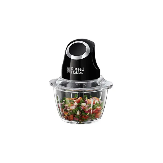Mini Picadora RUSSELL HOBBS Matte Black