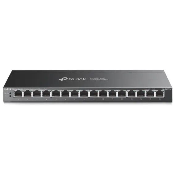 Switch TP-LINK 16 Portas Gigabit PoE+ - Desempenho e Potência para Redes Empresariais