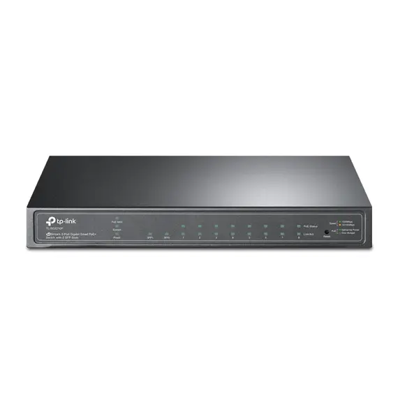 TP-LINK TL-SG2210P Switch Gigabit 8 Portas PoE com 2 Slots SFP | bluepixel.pt