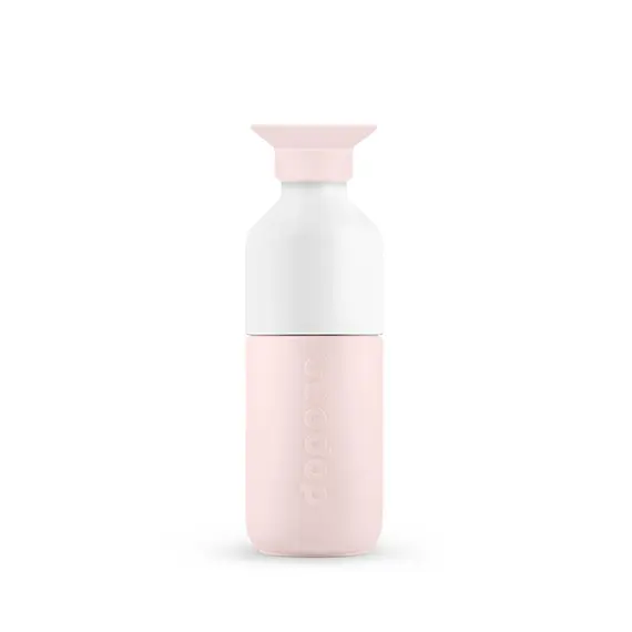 Garrafa Dopper Steel Soft Pink 350ml