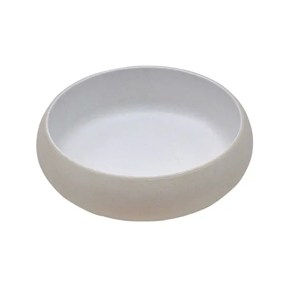 Tigela 19.2x5.5cm Melamina Redonda MICHELIN SAND/WHITE 1un