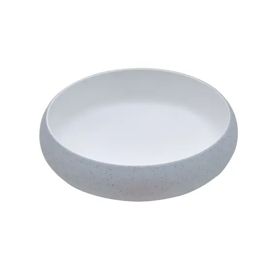Tigela 23x5.5cm Melamina Redonda MICHELIN GREY/WHITE 1un