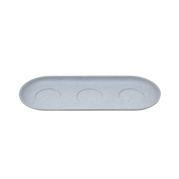 Travessa Molheiras 27x11x1.75cm Melamina MICHELIN GREY 1un