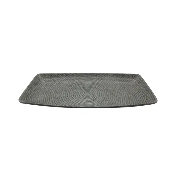 Prato 24x11x2.6cm Melamina Retangular LINES 1un