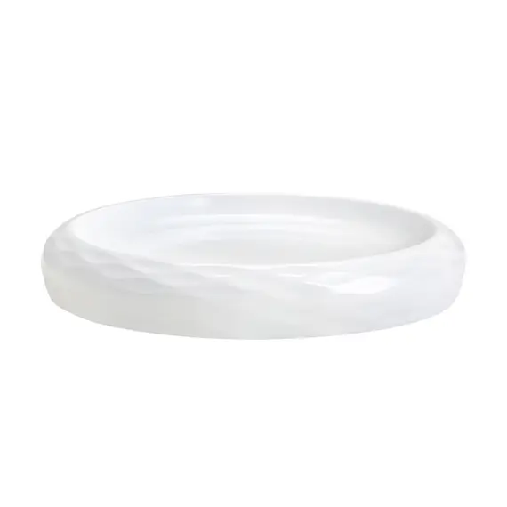 Prato 29.2x4.5cm Melamina Redondo ESSENTIA Branco 1un