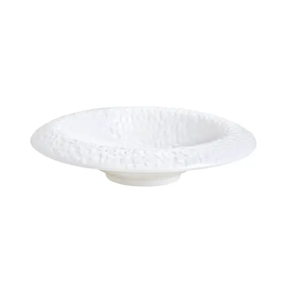 Prato 20.3x4.7cm Melamina Redondo ESSENTIA Branco 1un