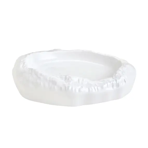 Prato 25.4x19x6.2cm Melamina ESSENTIA Branco 1un