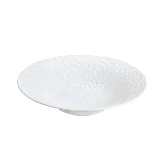 Tigela 22.8x4.8cm Melamina Redonda ESSENTIA Branco 1un