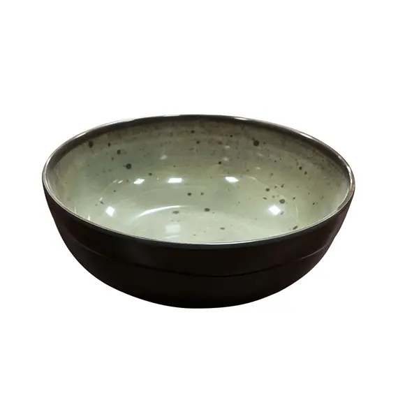 Tigela 19x7.2cm Melamina Redonda TERRACOTA Cinzento 1un