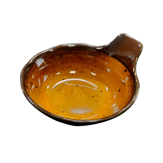 Taça 13.4x11.8x5.8cm Melamina com Asa TERRACOTA Ambar 1un