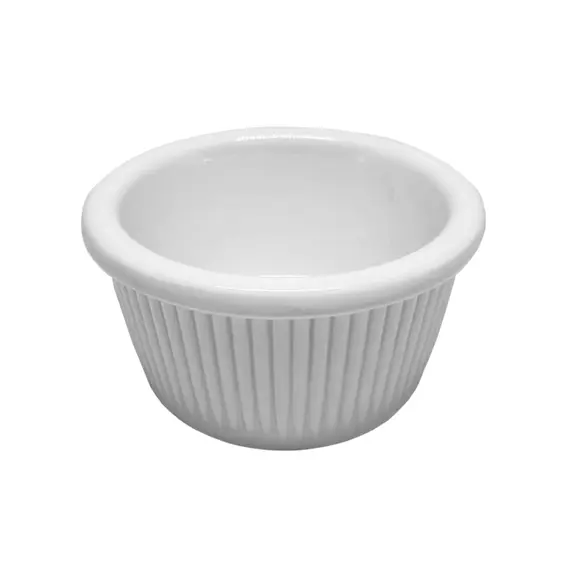 Ramequim 08.55x4.5cm 110ml Melamina ESSENTIA Branco 1un