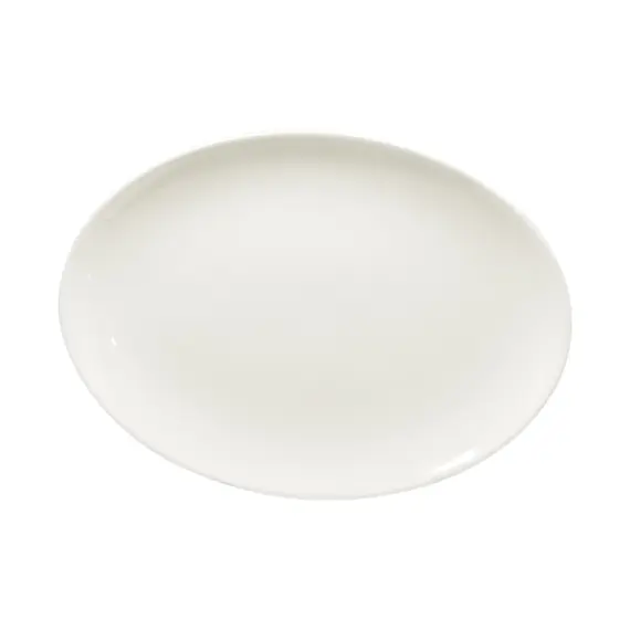 Prato 32cm Porcelana Oval CANVAS 1un