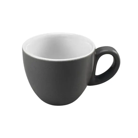 Chávena 080ml Porcelana BARISSIMO Cinzento Mate 1un