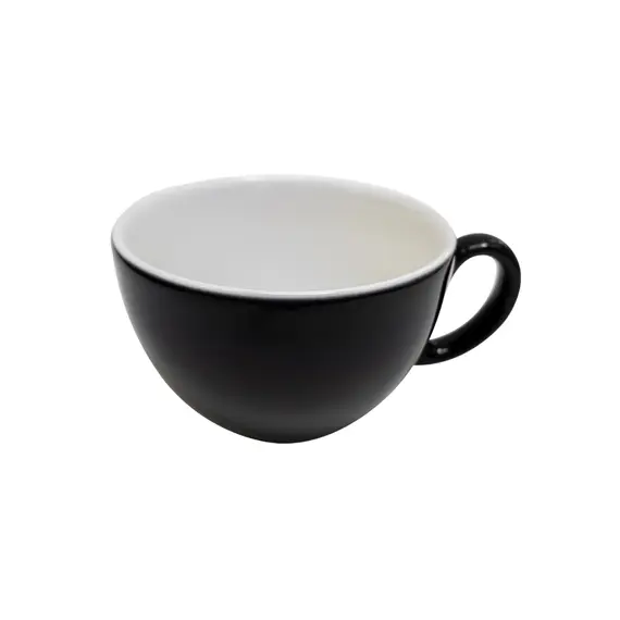 Chávena 280ml Porcelana BARISSIMO Preto Brilhante 1un